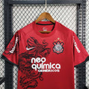 Camisa Corinthians Feminina 2011/12 Retrô - Vermelha