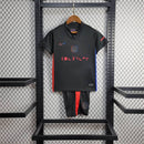 Conjunto Infantil Barcelona 24/25 - preto