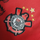 Camisa Corinthians Feminina 2011/12 Retrô - Vermelha
