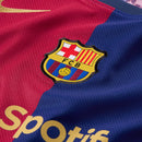 Camisa Barcelona Feminina 24/25 - Azul e Vermelha