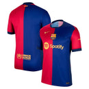 Camisa Barcelona Homem 24/25 - Azul e Vermelha