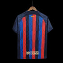 Camisa Barcelona Home 22/23 - Azul e Vermelha