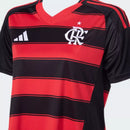 Camisa do Flamengo Feminina 25/26 - Preta e Vermelha