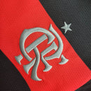 Camisa do Flamengo Feminina 24/25 - Preta e Vermelha