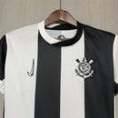 Camisa do Corinthians Feminina 24/25 - Preta e Branca