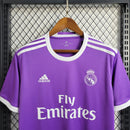 Camisa Real Madrid Away 16/17 Retrô - Roxa