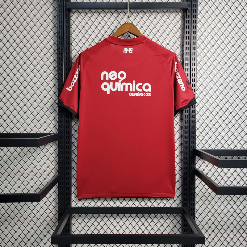 Camisa Corinthians Feminina 2011/12 Retrô - Vermelha