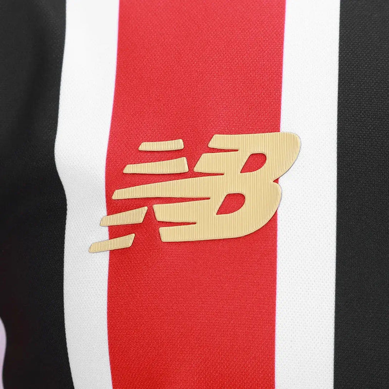 Camisa São Paulo Masculina 25/26 - Preta e Vermelha