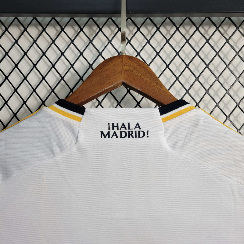 Camisa Real Madrid Feminina Home 23/24 - Branca