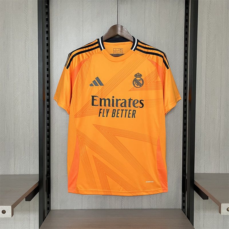 Camisa Real Madrid Homem 24/25 - Laranja