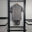 Conjunto Infantil Real Madrid III 24/25 - Cinza