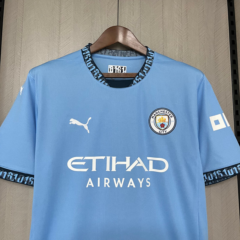 Camisa Manchester City Homem 24/25 - Azul