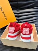 Tênis Louis vuitton Sneaker Vermelho