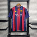 Camisa do Barcelona Homem 14/15 Retrô - Azul e Vermelha