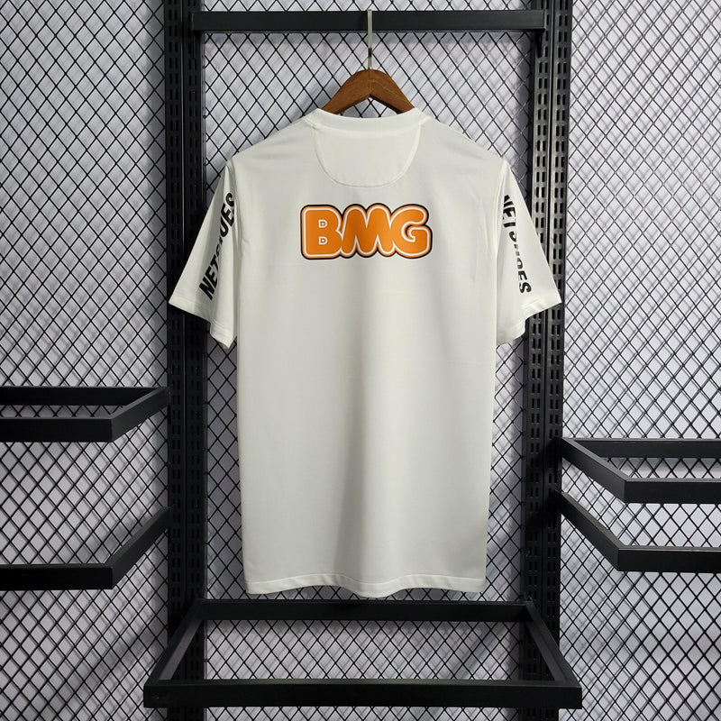 Camisa Santos Neymar jr 11/12 Retro - Branca