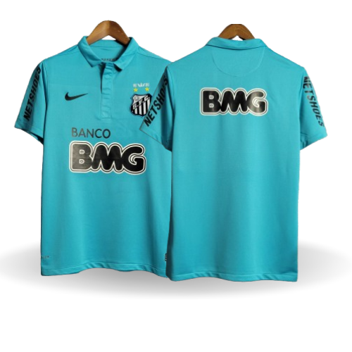 Camisa Santos Third 12/13 Retrô - Azul