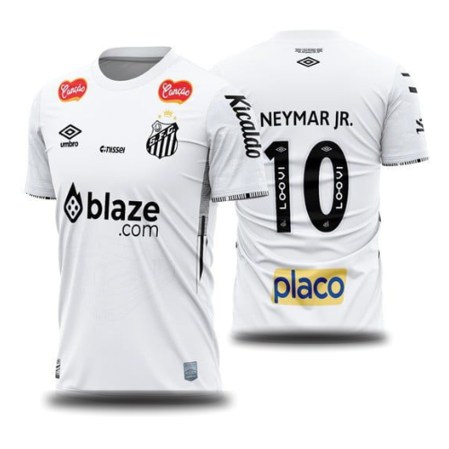 Camisa do Santos Neymar 24/25 + Patrocínios