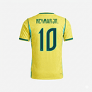 Camisa Brasil I Versão Torcedor Copa 2026 (Neymar Jr) - Amarelo