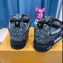 Tenis Louis vuitton Skate X Swarovsky Black Sneaker