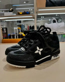 Tenis Louis vuitton Skate Sneaker Black White
