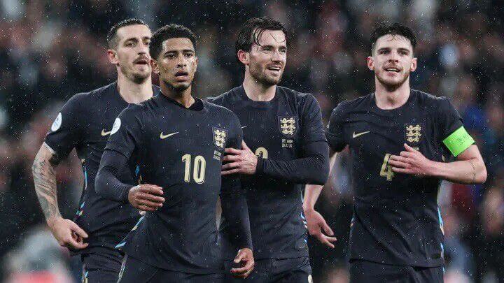 Camisa da Inglaterra Homem 2024/25 Versão Jogador