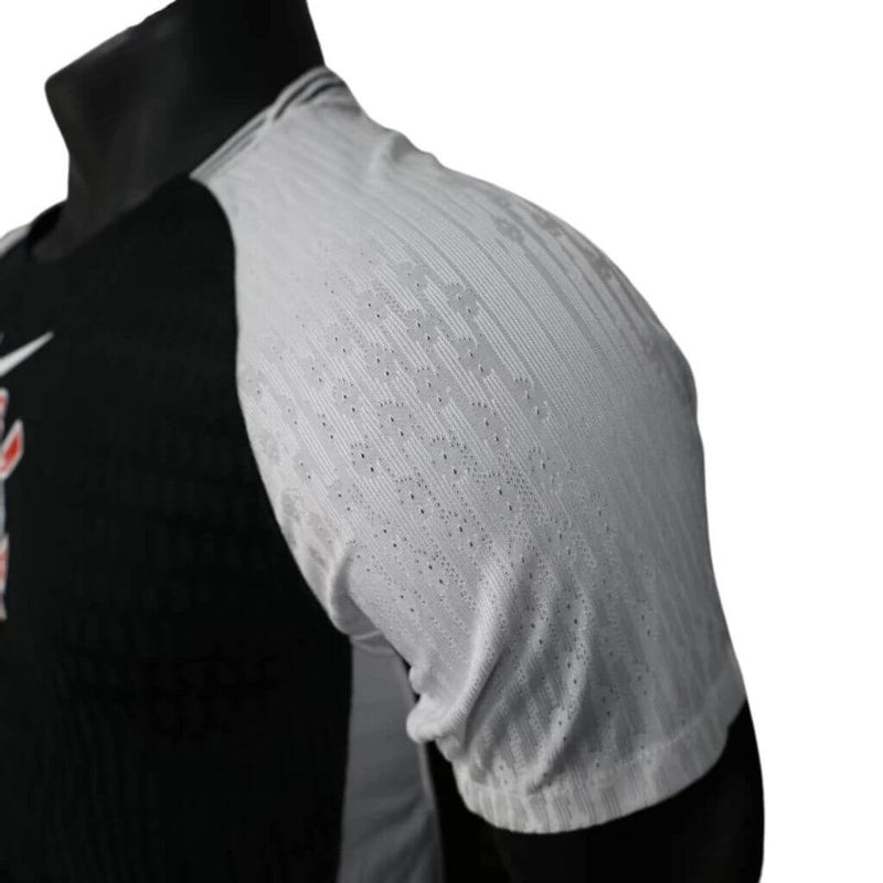 Camisa Corinthians Home 25/26 - Versão Jogador - Preta