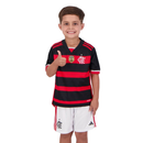 Conjunto Infantil CRF I 24/25 - Preto e Vermelho