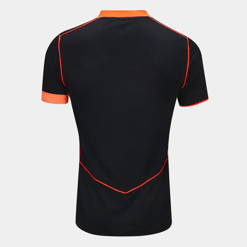 Camisa do Corinthians Homem 25/26 - Versão Jogador - Preta e Laranja