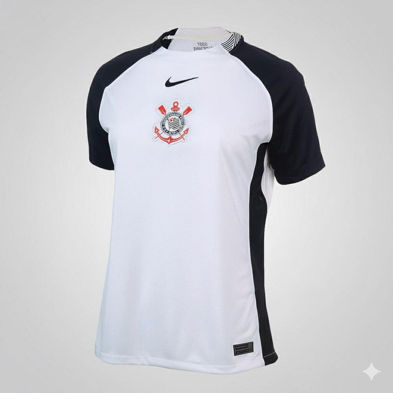 Camisa Corinthians Feminina 25/26 -  Versão Torcedor - Branca