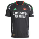 Camisa Arsenal Away 24/25 Jogador - Preta