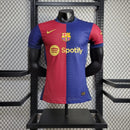 Camisa Barcelona Home 24/25 Jogador - Azul e Vermelha
