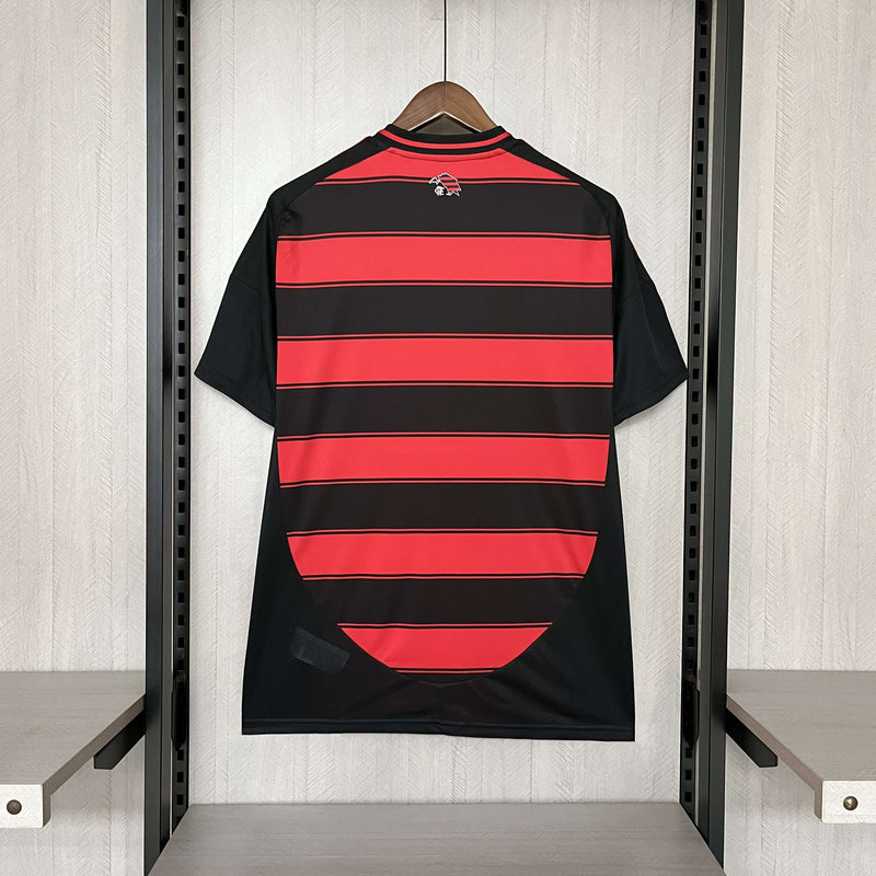 Camisa do Flamengo 25/26 Torcedor - Preta e Vermelha