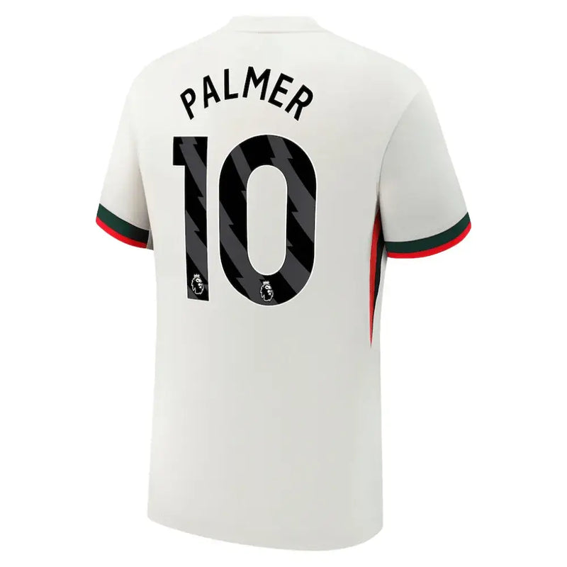 Camisa Chelsea 25/26 Away Torcedor Masculina Branca Palmer 10