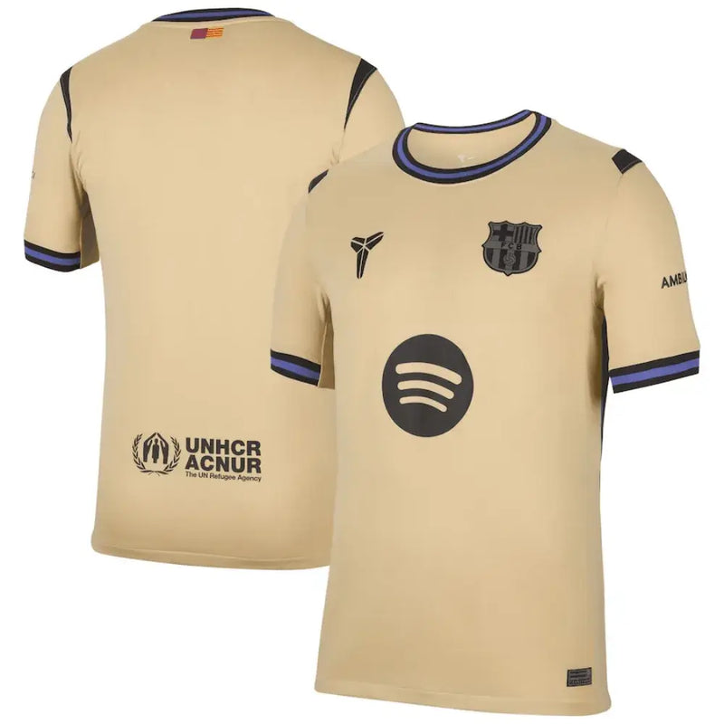 Camisa Barcelona 25/26 Torcedor Kobe Bryant Gold Masculina
