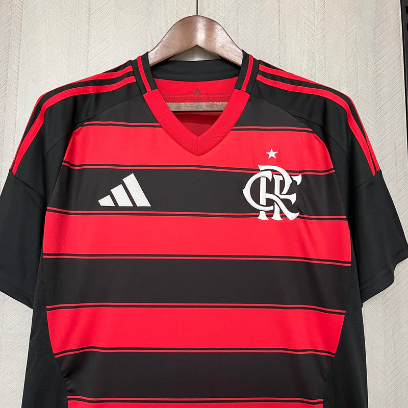 Camisa do Flamengo 25/26 Torcedor - Preta e Vermelha
