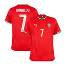 Camisa Seleção Portugal Torcedor Masculina 25/26 Ronaldo 7 Vermelha
