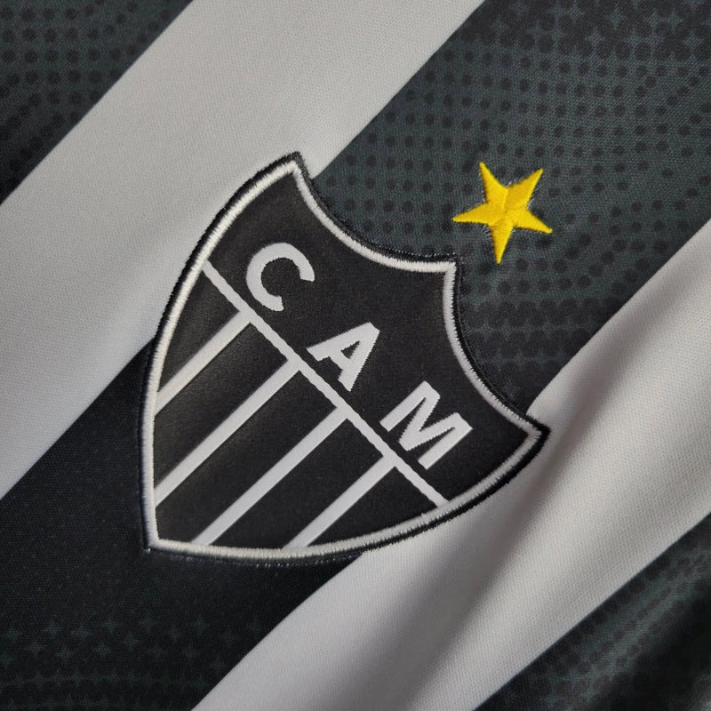 Camisa do Atlético Mineiro 24/25 - Preta e Branca
