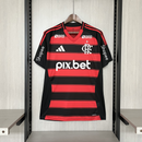 Camisa do Flamengo 25/26 Torcedor - Preta e Vermelha