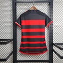 Camisa do Flamengo Feminina 24/25 - Preta e Vermelha