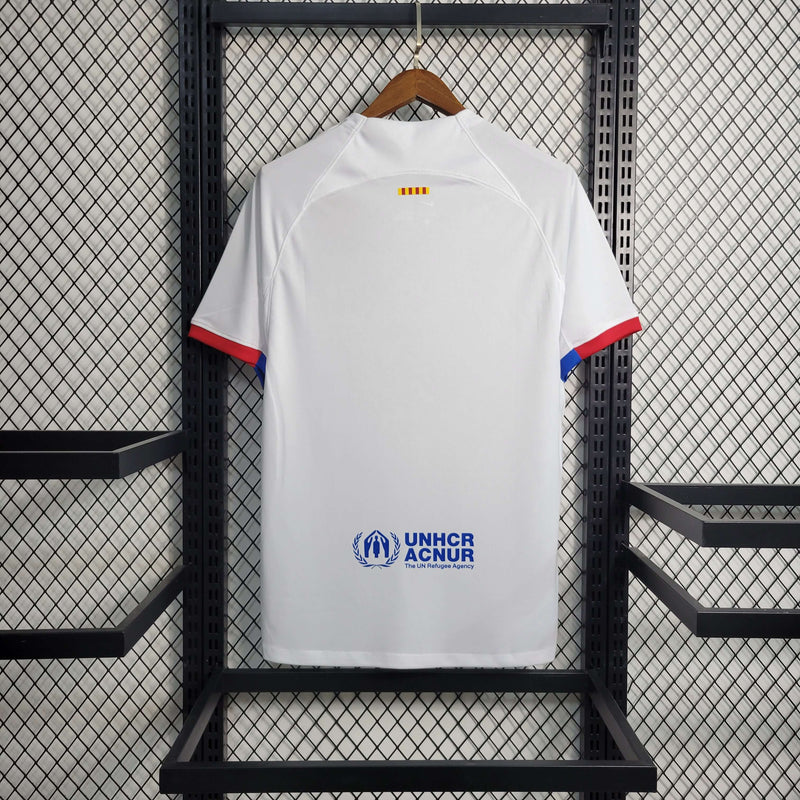 Camisa do Barcelona homem 23/24 - Branca
