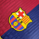 Camisa Barcelona Home 24/25 Jogador - Azul e Vermelha