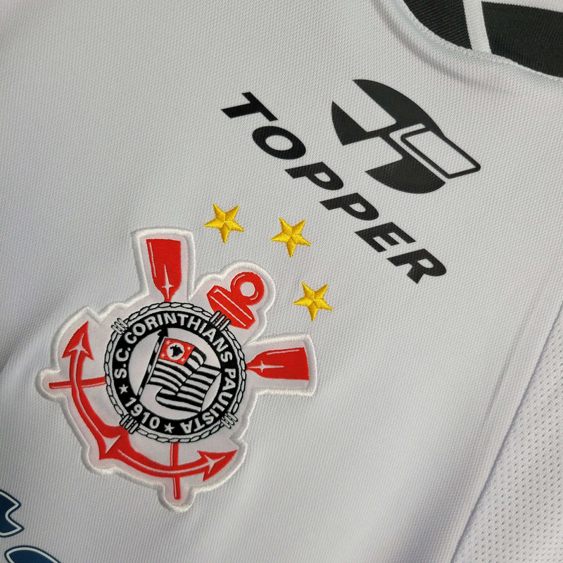 Camisa Corinthians Homem 2000 Retrô - Branca