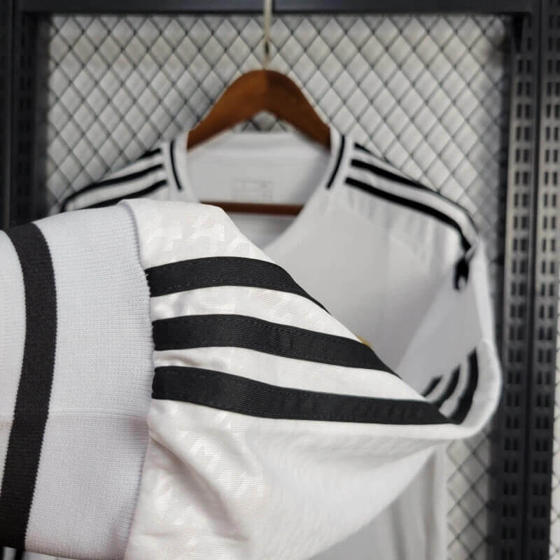 Camisa Real Madrid Home 24/25 Manga Longa - Branca