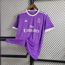 Camisa Real Madrid Away 16/17 Retrô - Roxa