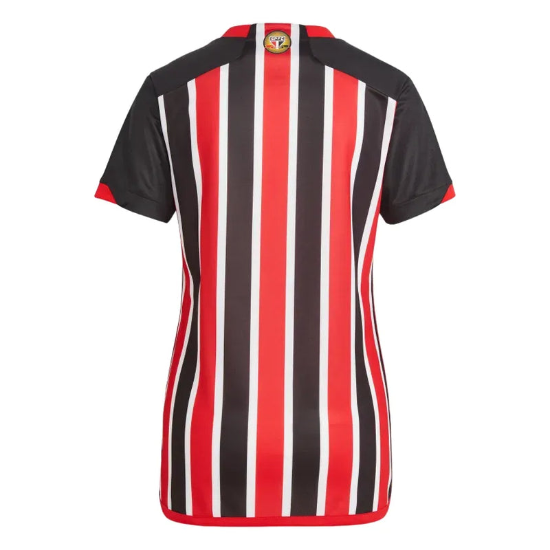 Camisa São Paulo  Feminina 23/24 - Vermelha e Branca