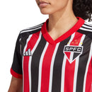 Camisa São Paulo  Feminina 23/24 - Vermelha e Branca