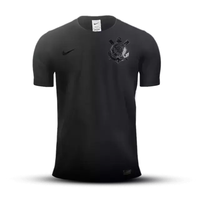 Camisa do Corinthians Homem /25 Jogador - Preta