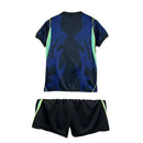 Kit Conjunto Infantil Brasil Copa do Mundo 2026 Azul