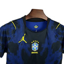 Kit Conjunto Infantil Brasil Copa do Mundo 2026 Azul