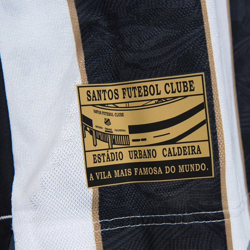 Camisa Santos Homem 24/25 - Branca e Preta